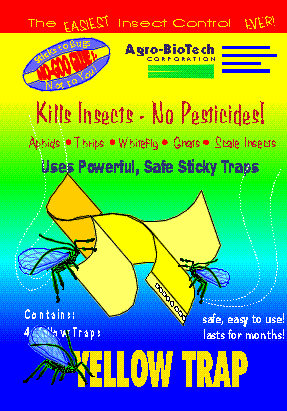 Yellow Insect Trap Product Label